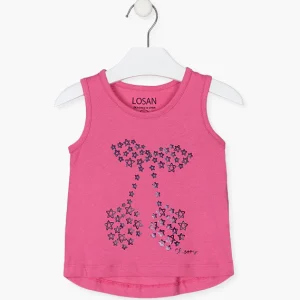 CAMISETA SIN MANGAS. Modelo 216-1302AL